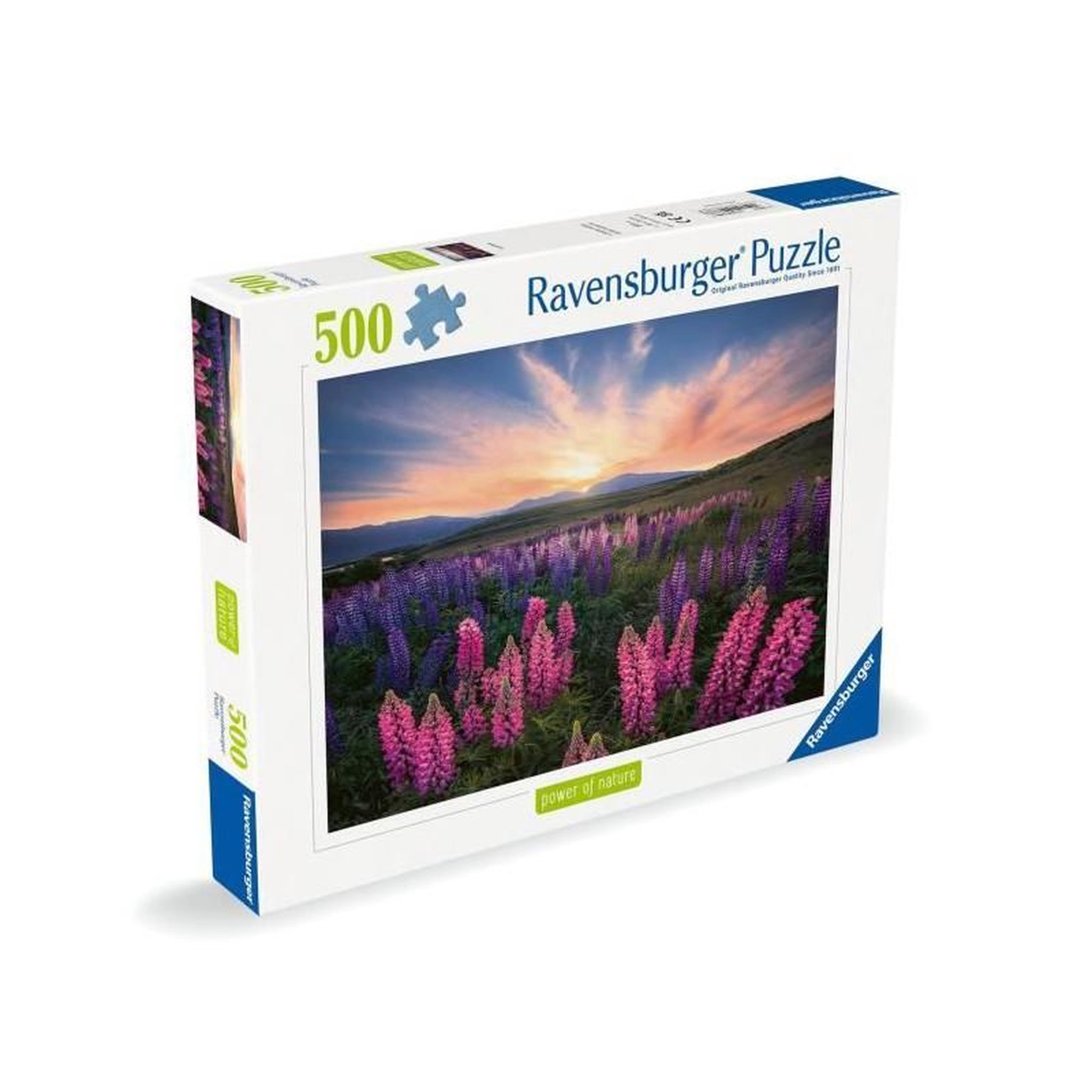 Voir la diapositive 5 : RAVENSBURGER Puzzle 500 pièces – Les Lupins – Ravensburger – Qualité supérieure – Dès 12 ans