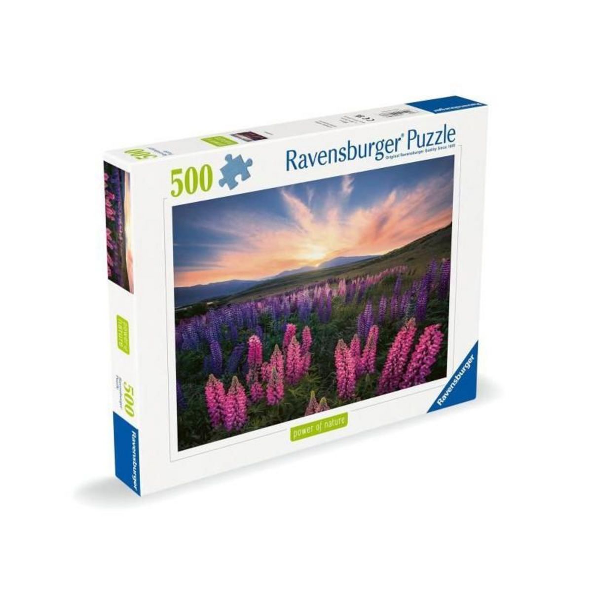 RAVENSBURGER Ravensburger-Puzzle 500 pieces-Les lupins (Nature edition)-Des 12 ans - Puzzle de qualité supérieure-12000688