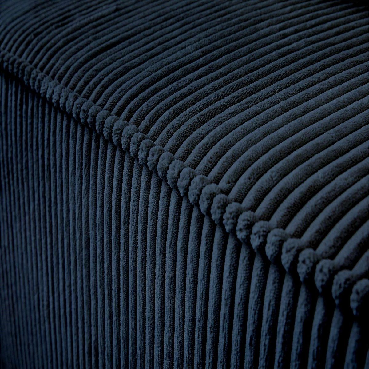 LISA DESIGN Colombine - canapé modulable d'angle gauche - 6 places - en velours côtelé