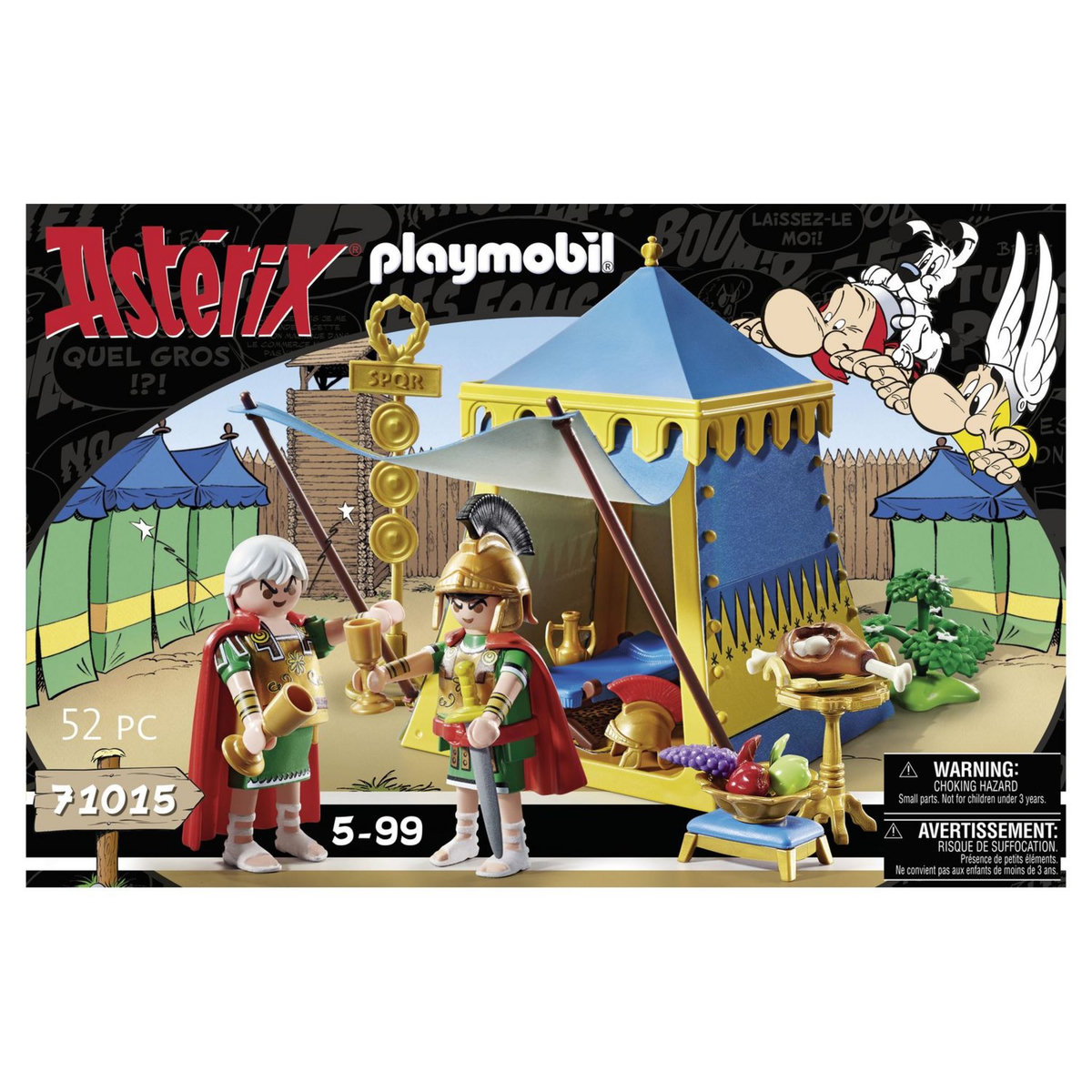 PLAYMOBIL 71015 Astérix : La tente des légionnaires