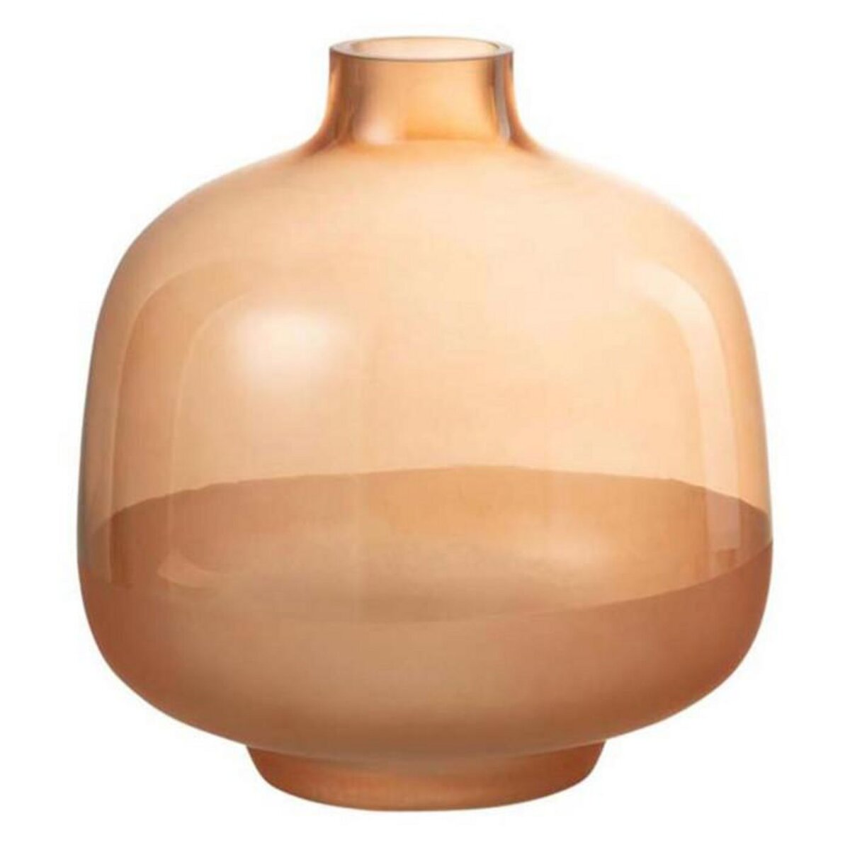 Paris Prix Vase Design en Verre  Hany  18cm Pêche