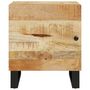 Voir la diapositive 3 : VIDAXL Table de chevet 40x33x46 cm Bois de manguier solide