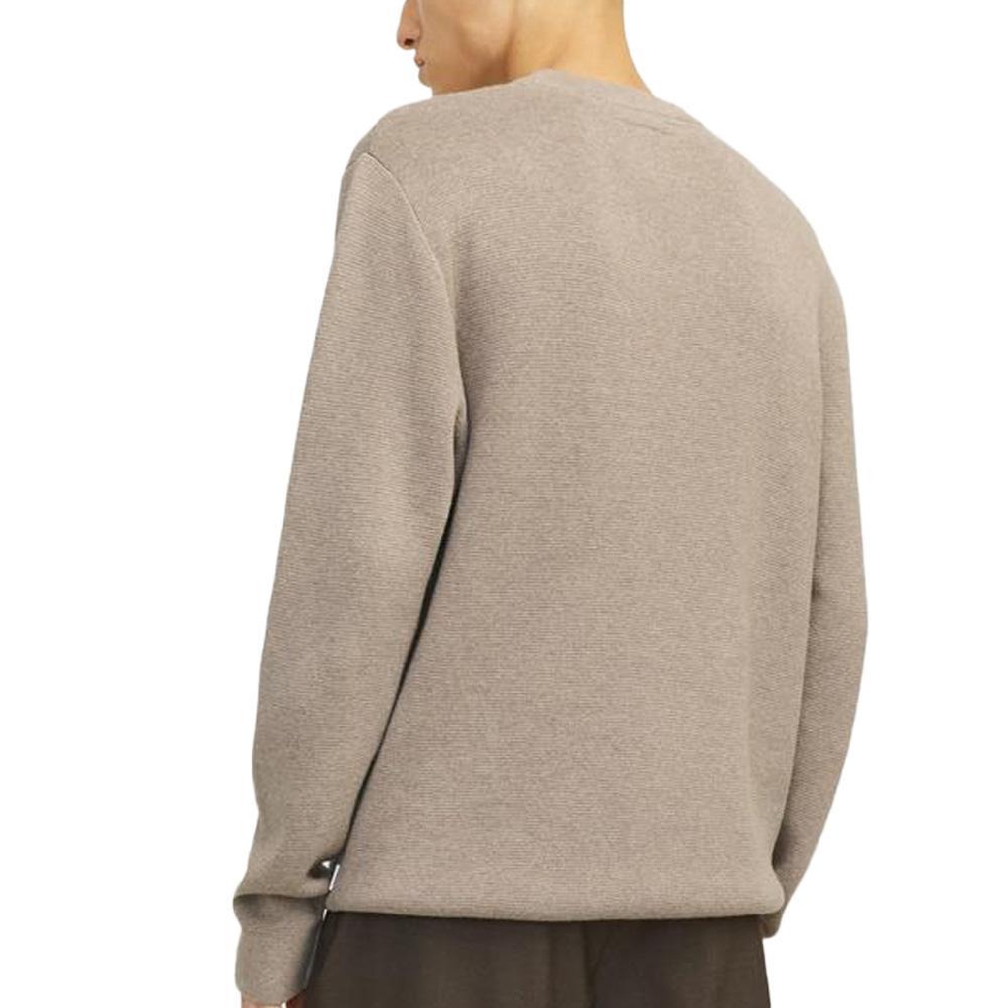 Voir la diapositive 3 : Jack & Jones Pull Greige Homme Jack & Jones Stitch