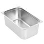 Voir la diapositive 4 : VIDAXL Récipients Gastronorm 2 pcs GN 1 1 200 mm Acier inoxydable