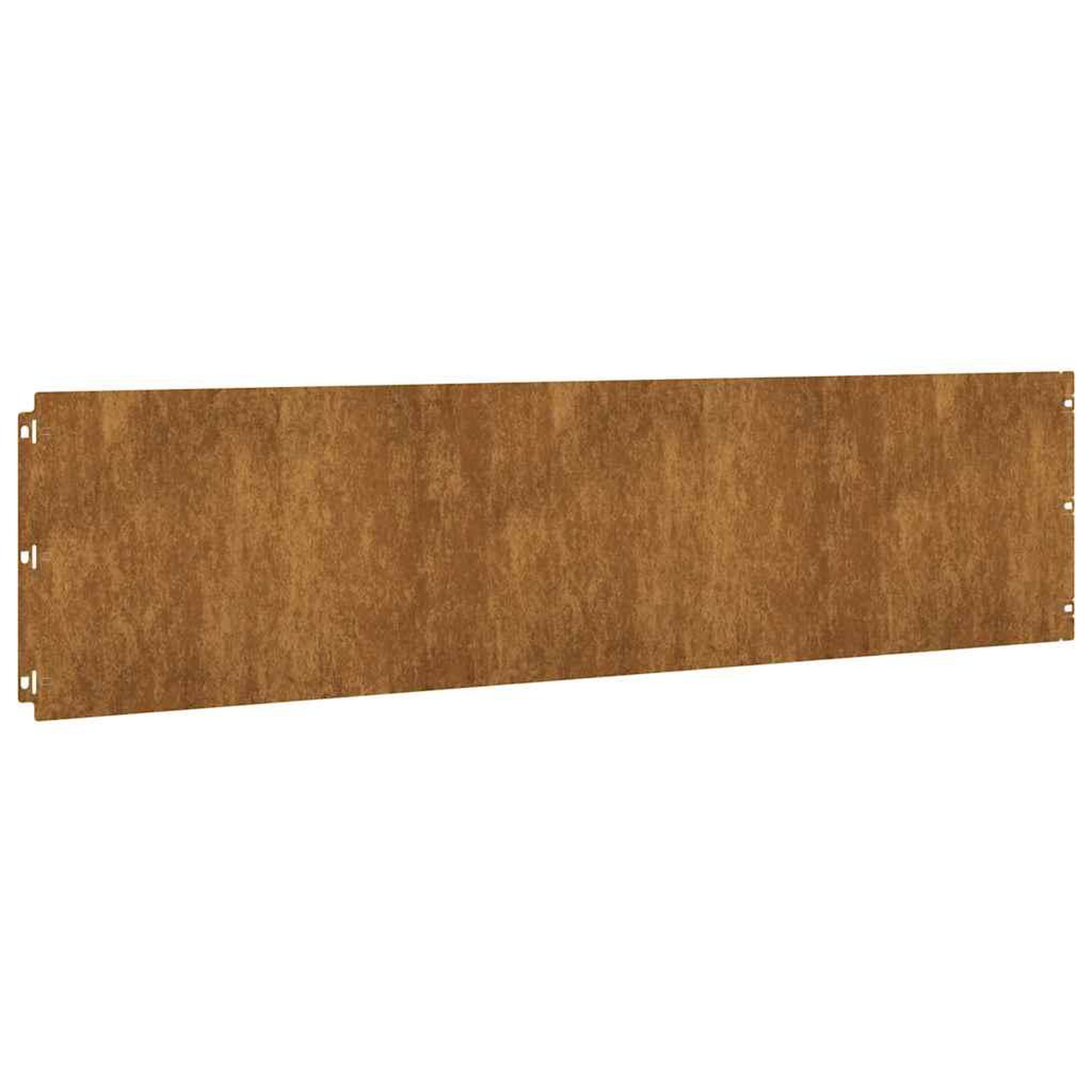 Voir la diapositive 4 : VIDAXL Bordures de pelouse 20 pcs 25x103 cm acier patinable flexible