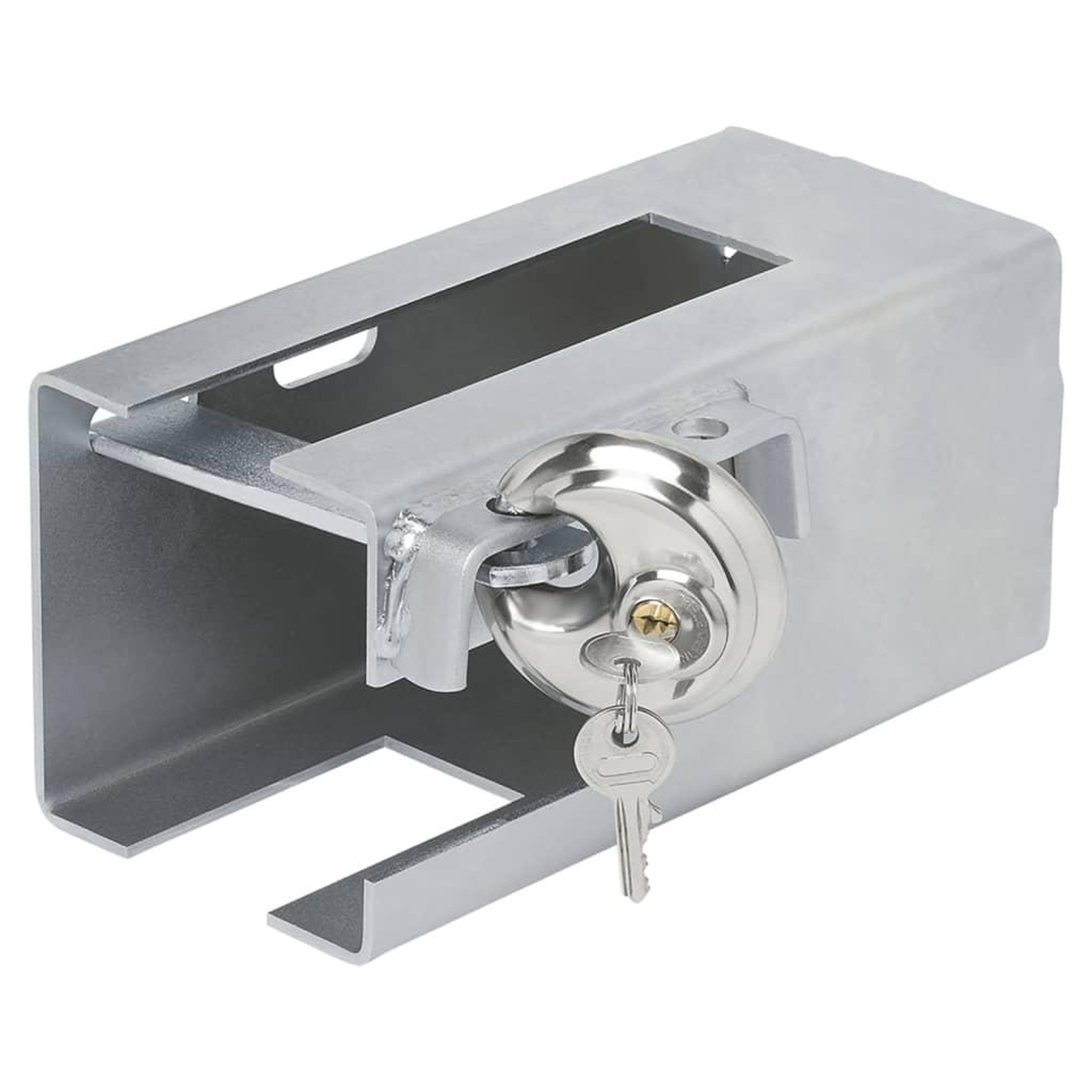 Voir la diapositive 5 : PROPLUS ProPlus Verrou d'accouplement avec serrure 110x110 mm 341325S