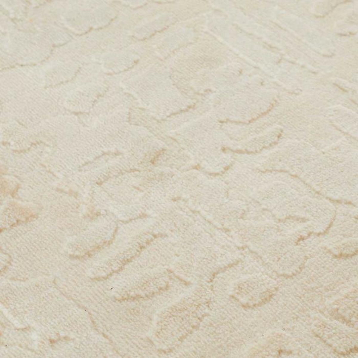 ATMOSPHERA Tapis Déco Motifs en Relief  Row  100x150cm Beige