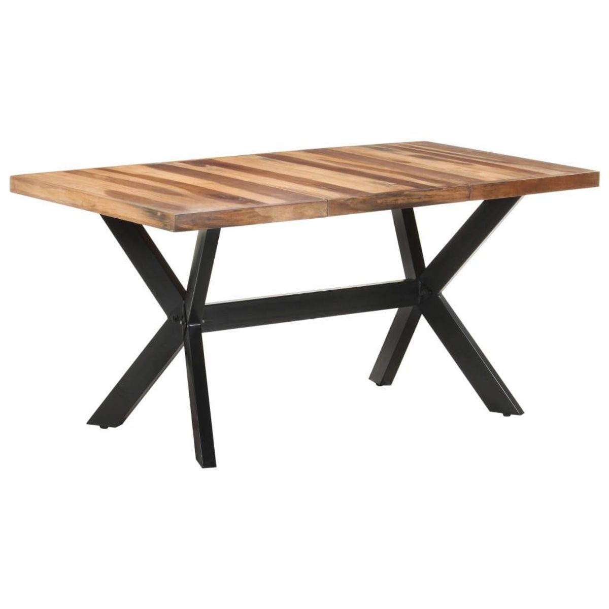 VIDAXL Table de salle a manger 160x80x75 cm Bois avec finition miel
