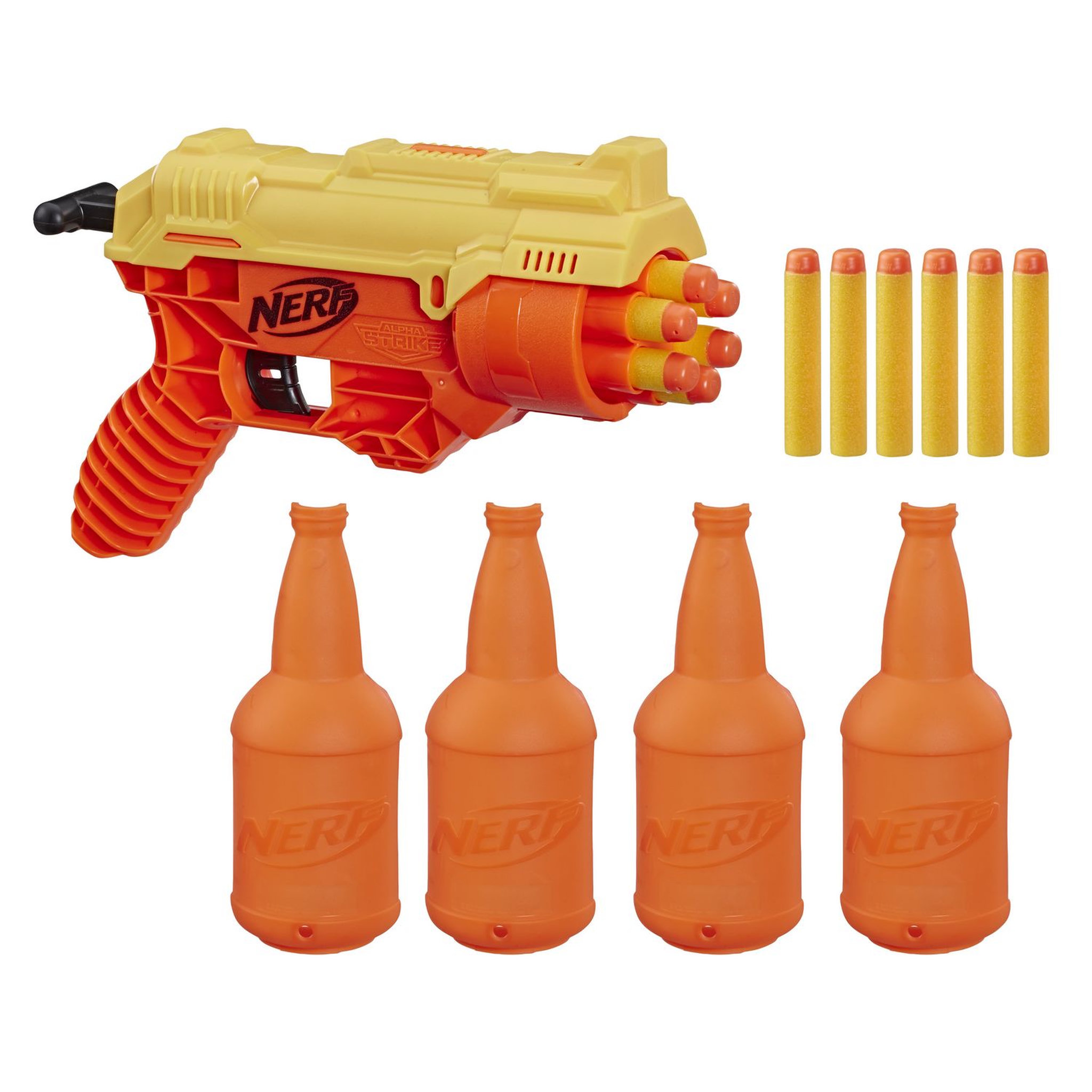 Voir la diapositive 1 : NERF Nerf Alphastrike Cobra RC-6 + Fléchettes + Cibles Nerf Elite Officielles