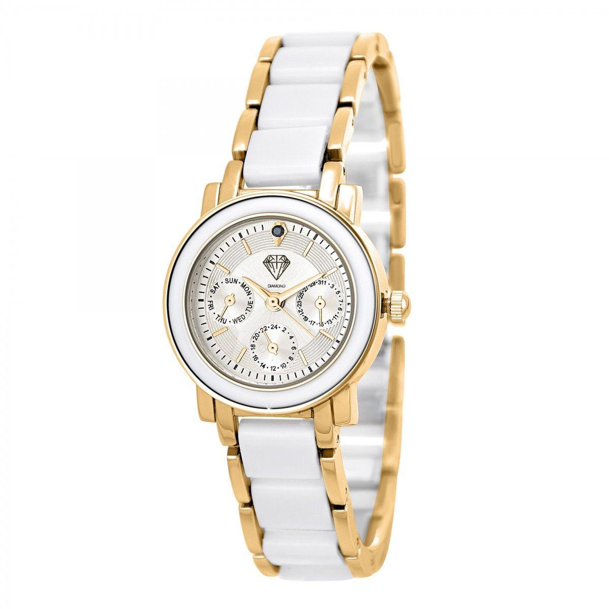 SC CRYSTAL Montre Lila SC Crystal ornée d'un véritable diamant noir