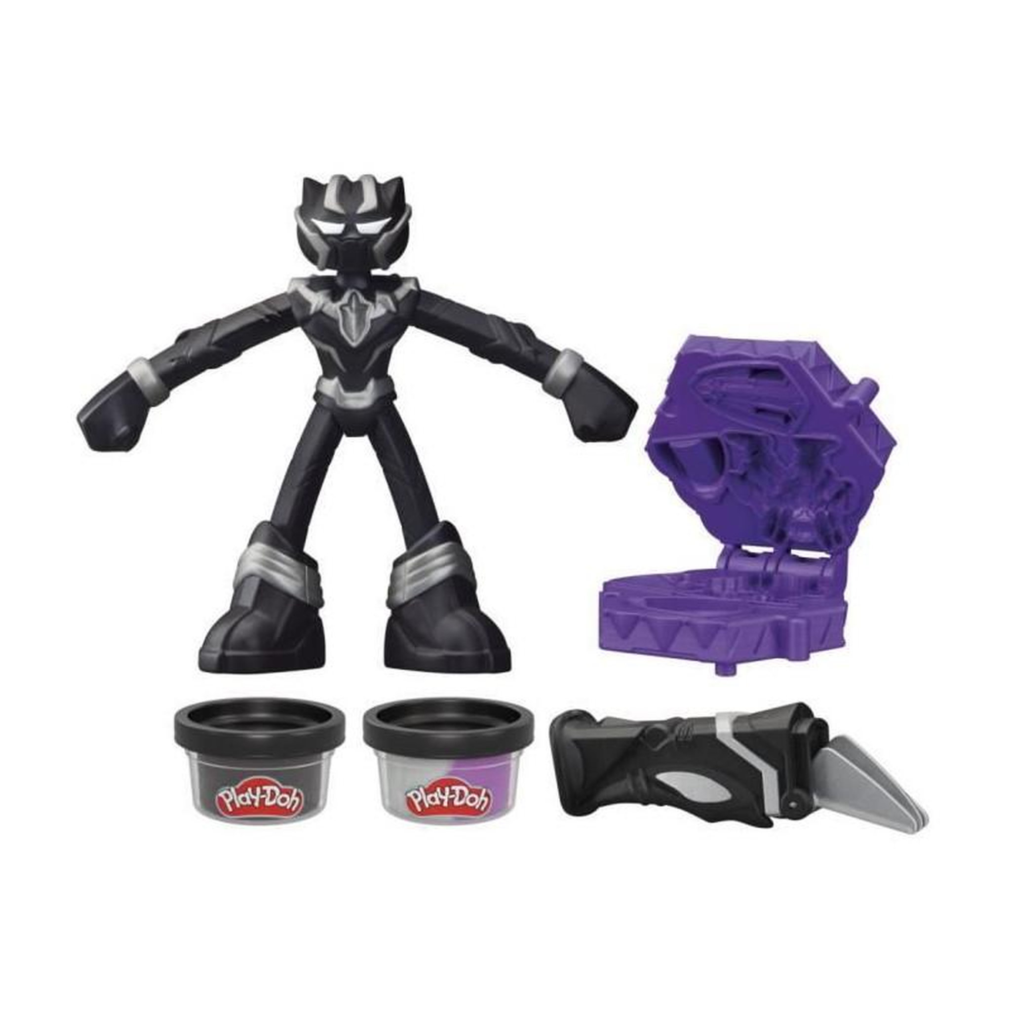 Voir la diapositive 2 : Play-Doh Pâte à modeler Play-Doh Black Panther