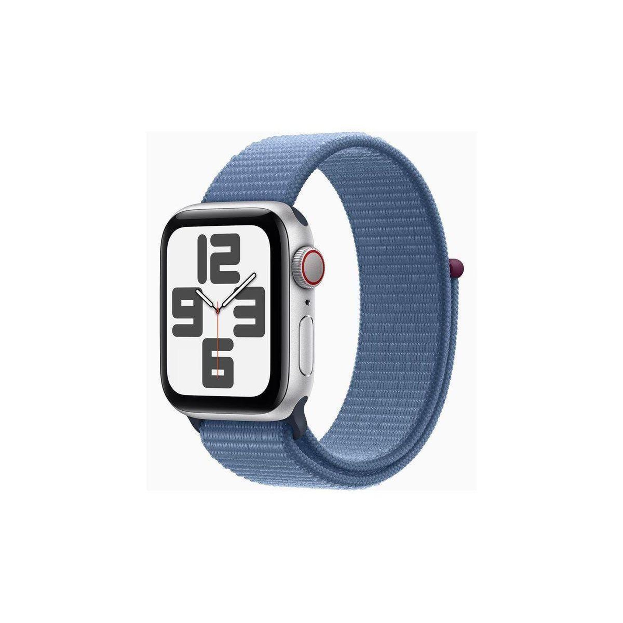 APPLE Montre connectée SE 40mm Argent/Outremer Loop Cellular