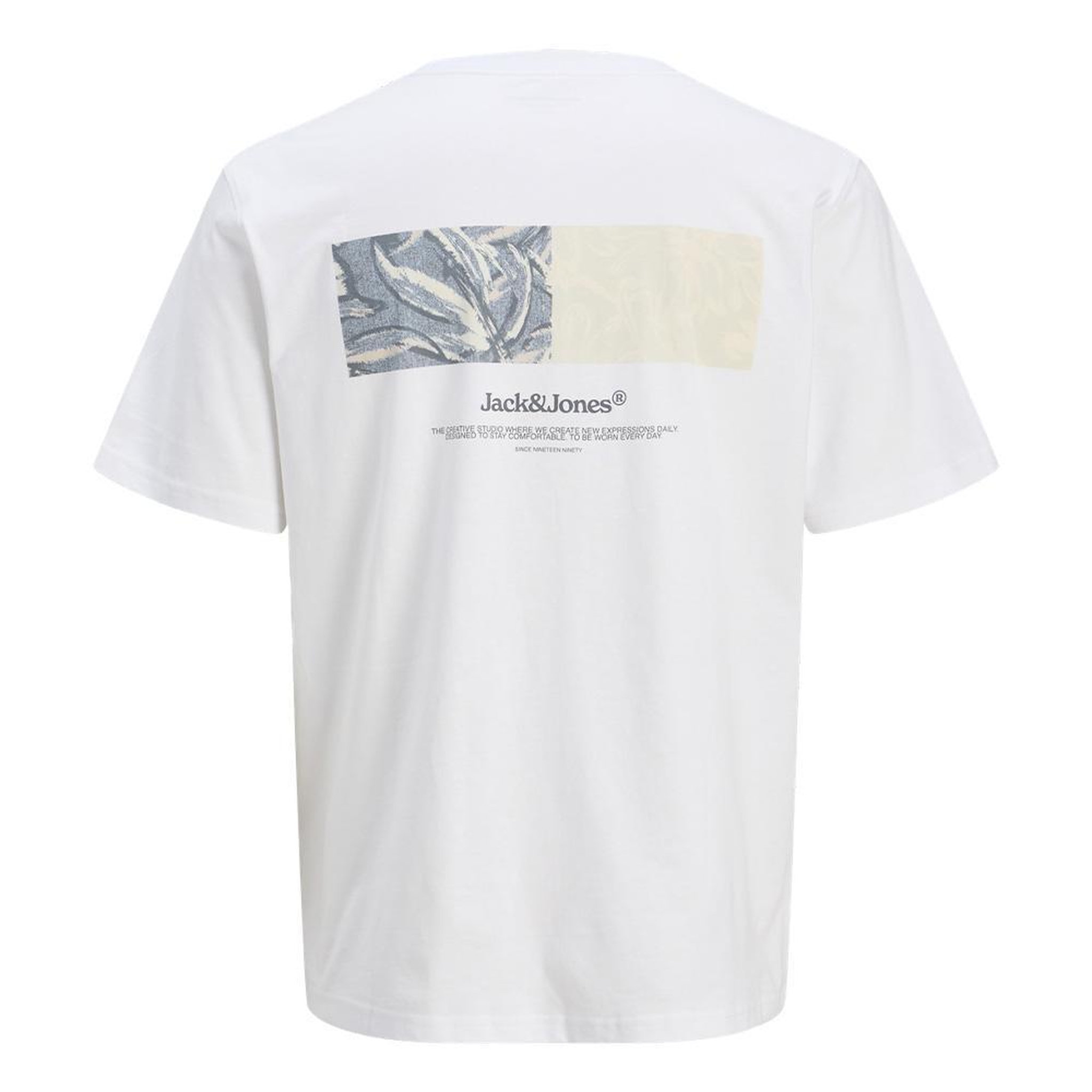 Voir la diapositive 3 : Jack & Jones T-Shirt Blanc Homme Jack & Jones Back