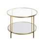 Voir la diapositive 2 : Paris Prix Table d'Appoint Design  Timana  60cm Or
