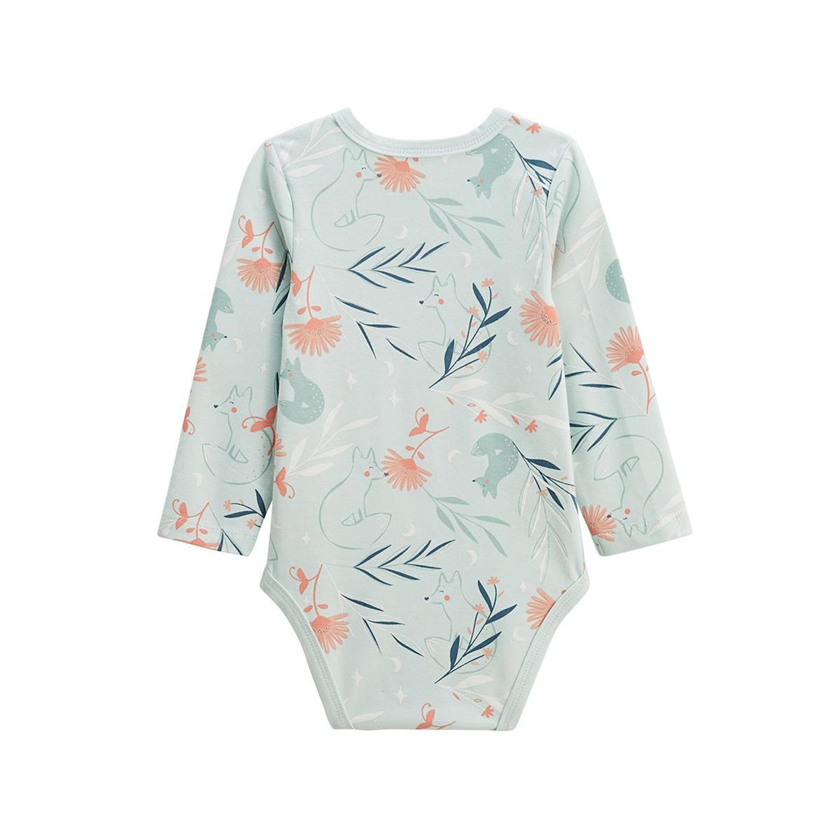 Petit Béguin Lot de 2 bodies bébé manches longues Dina