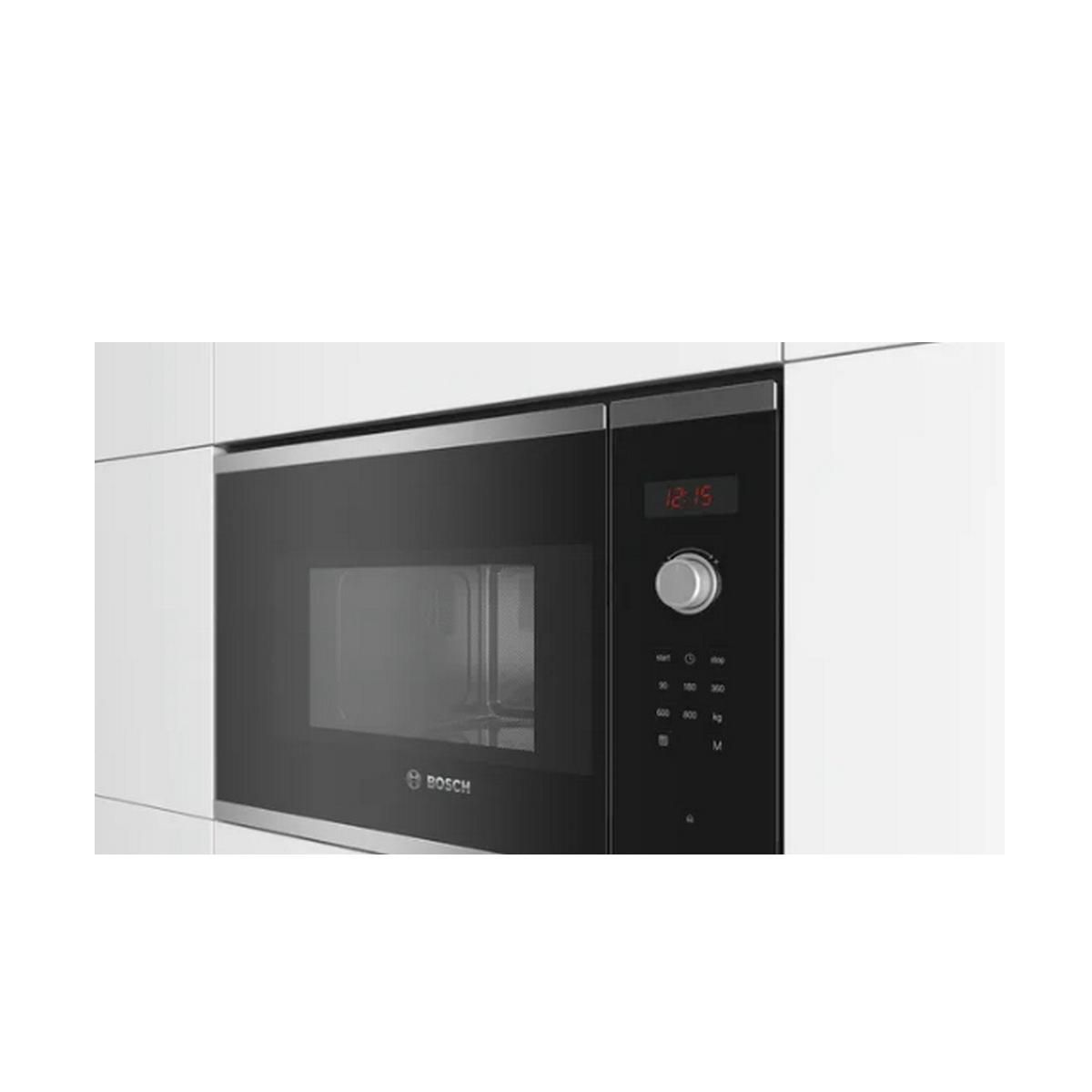 BOSCH Micro-ondes encastrable 20l 800w inox - BFL523MS0