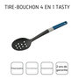 Voir la diapositive 4 : TASTY Cuillère de service ajourée avec fonction râpe à fromage Tasty Core