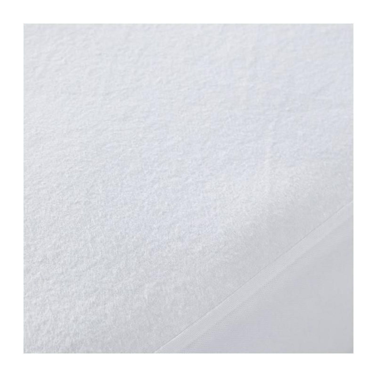 Today Protege matelas imperméable - TODAY - Essential - Pour lit 2 personnes - 140 x 190 cm - Anti-acariens