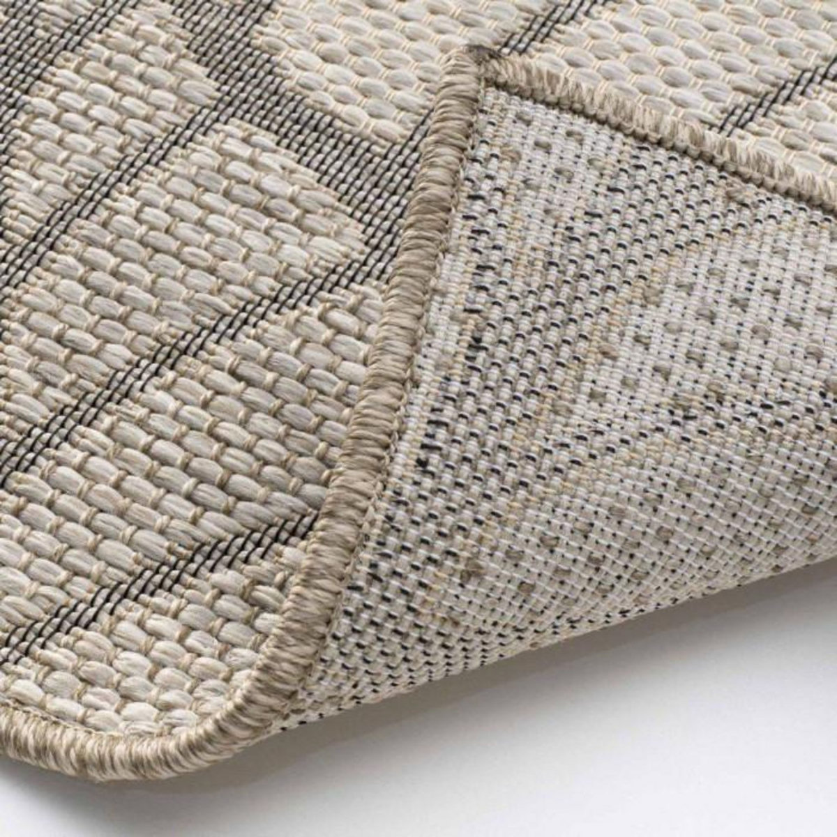 Paris Prix Tapis Déco Tissé  Vitalis  160x230cm Naturel