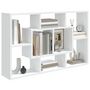 Voir la diapositive 4 : VIDAXL Etagere murale blanc 85x16x52,5 cm bois d'ingenierie
