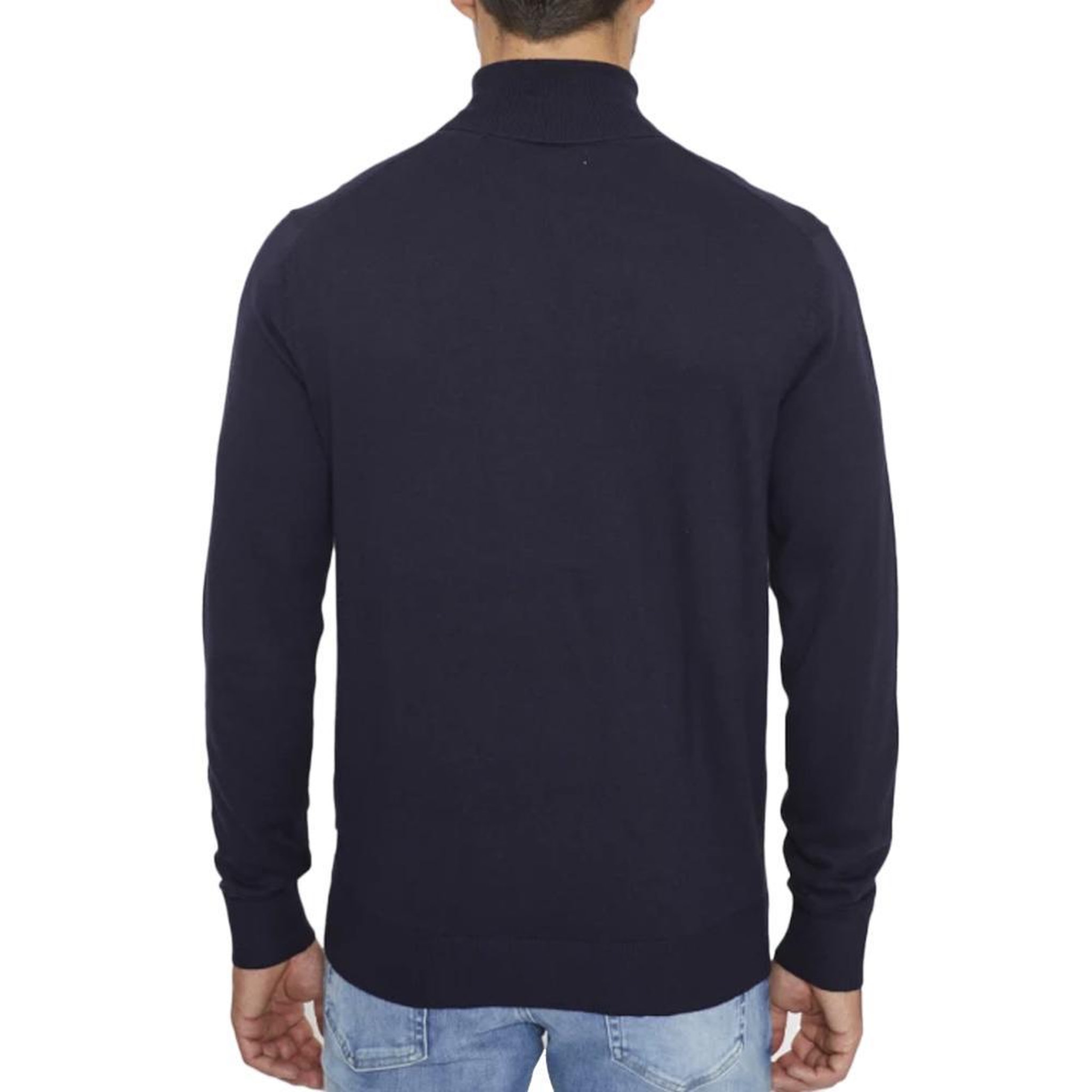 Voir la diapositive 2 : Jack & Jones Pull Col roulé Marine Homme Jack & Jones Roll Neck