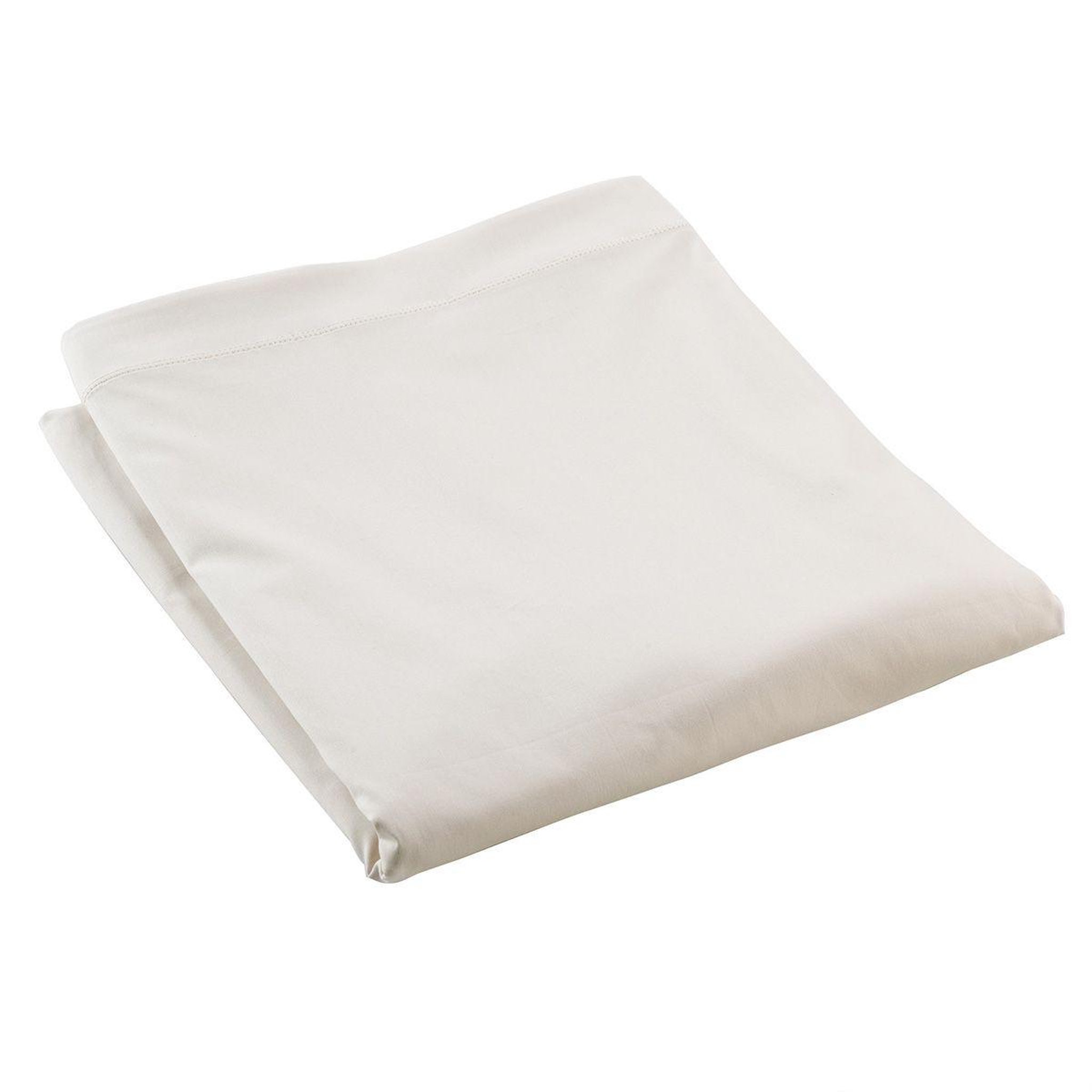 Voir la diapositive 2 : Douceur d'Intérieur Drap plat  percaline  180x290cm lin