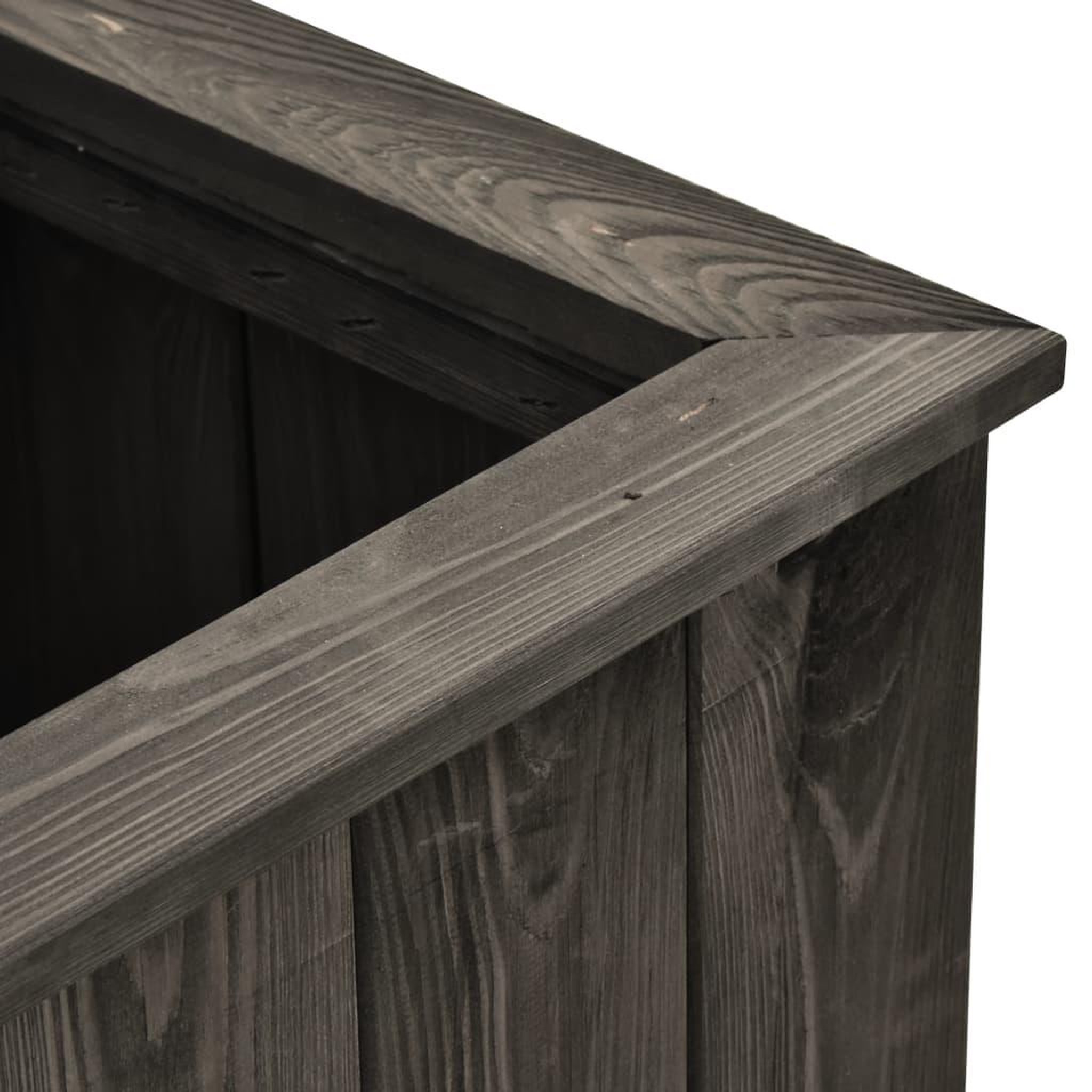 Voir la diapositive 4 : VIDAXL Lit sureleve Gris fonce 38x41x40 cm Bois de pin massif