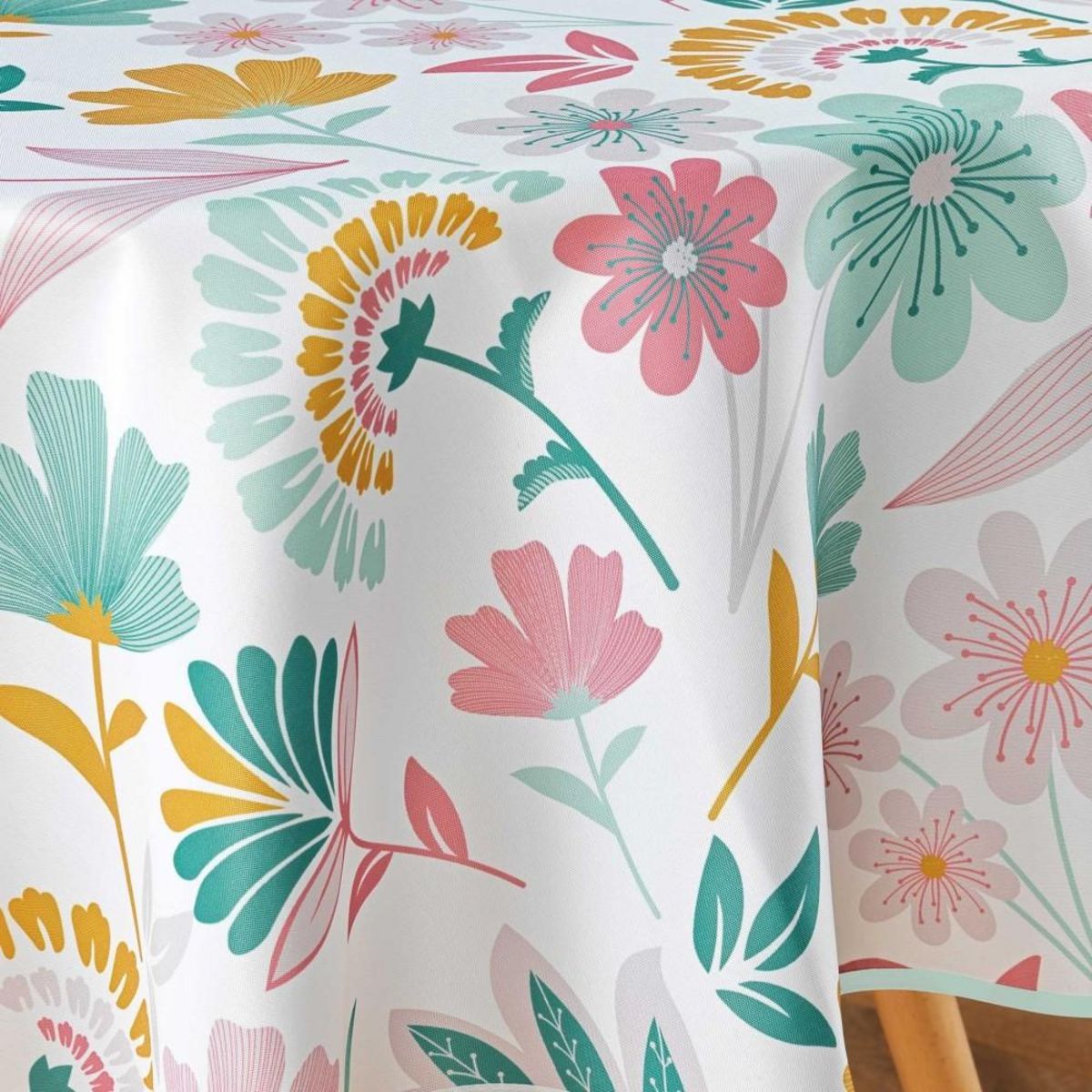 Douceur d'Intérieur Nappe ronde D180 Indiana