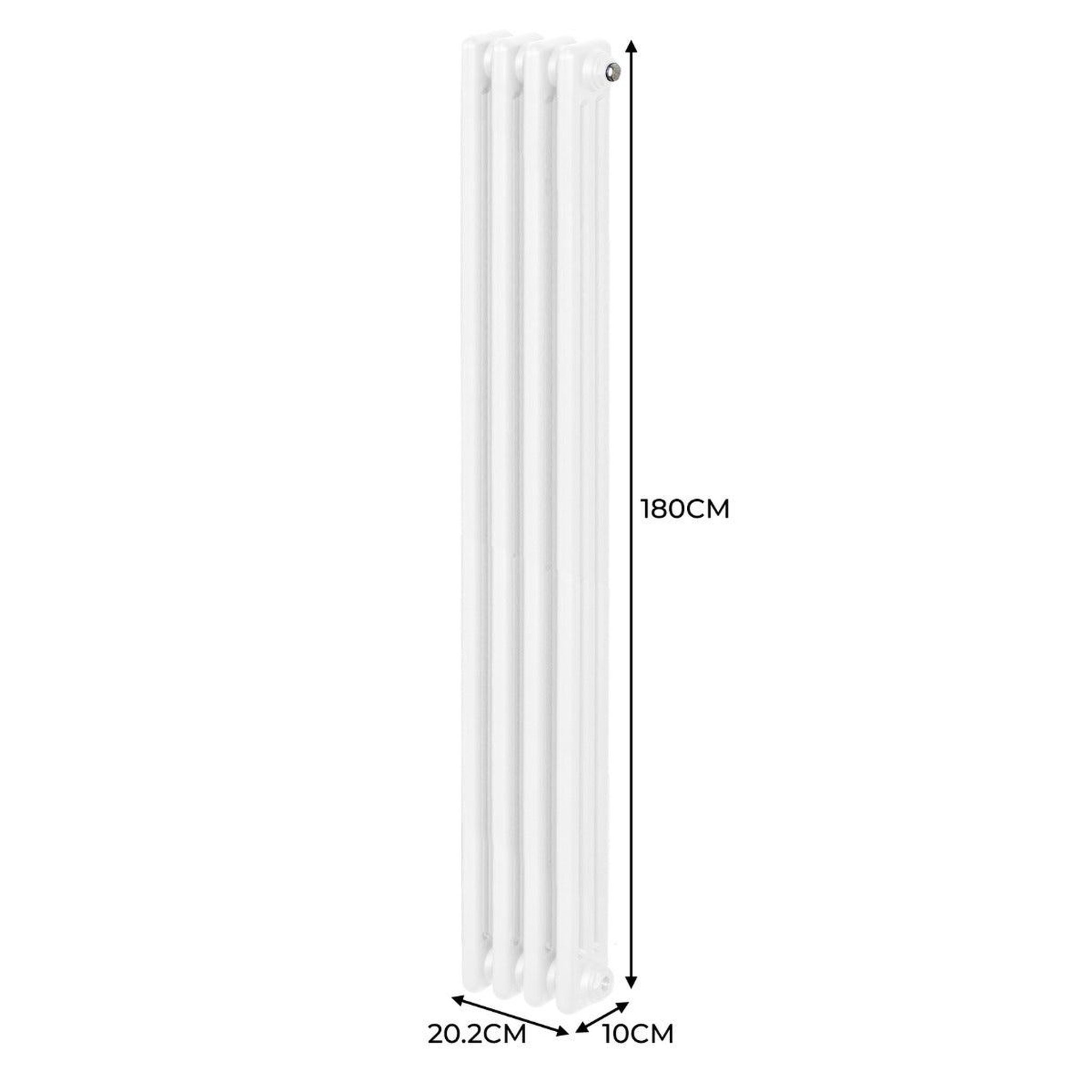 Voir la diapositive 5 : MONSTERSHOP Radiateur traditionnel à 3 colonnes – 1800 x 202 mm