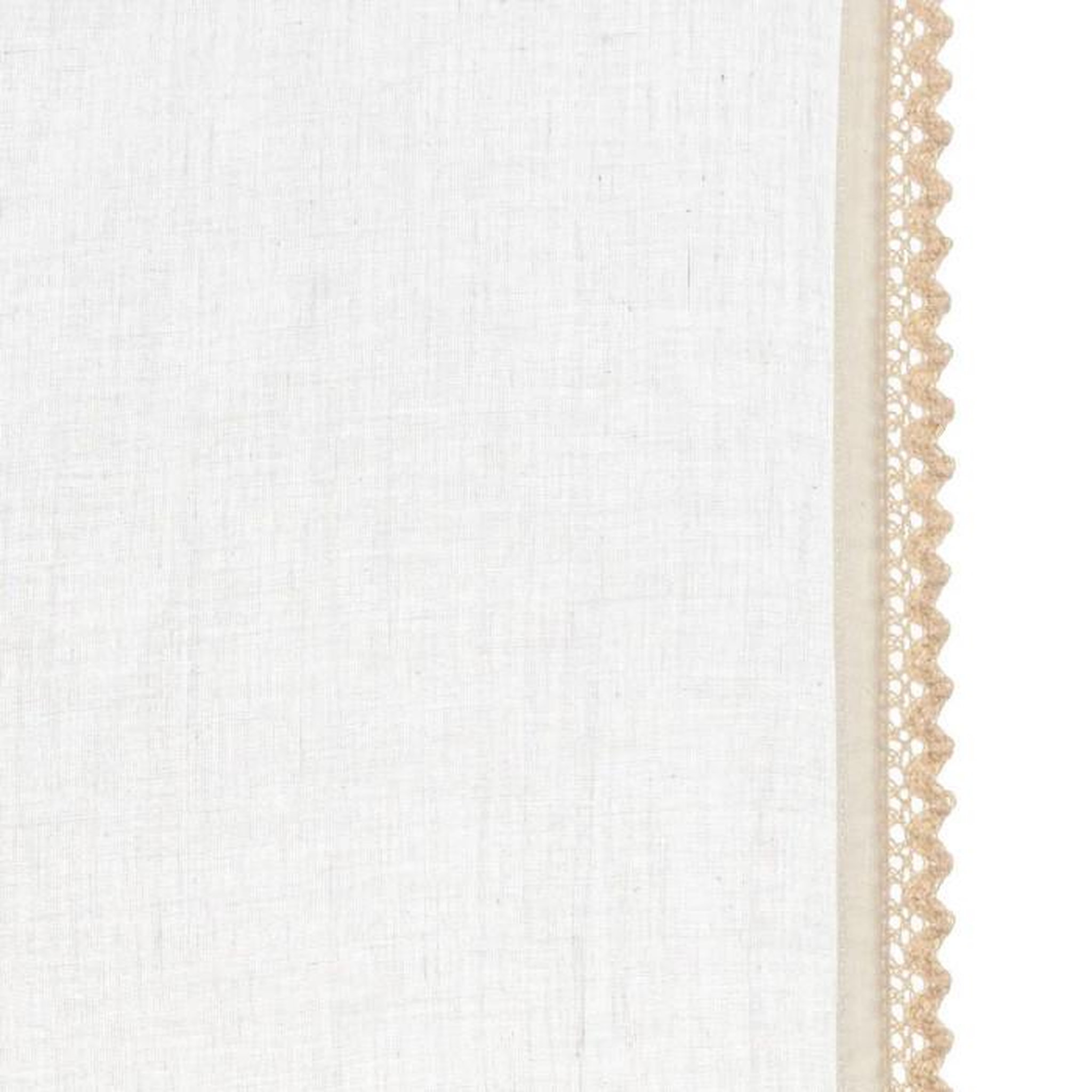 Voir la diapositive 2 : ATMOSPHERA Rideau Voilage Dentelle  Little Cottage  140x240cm Blanc