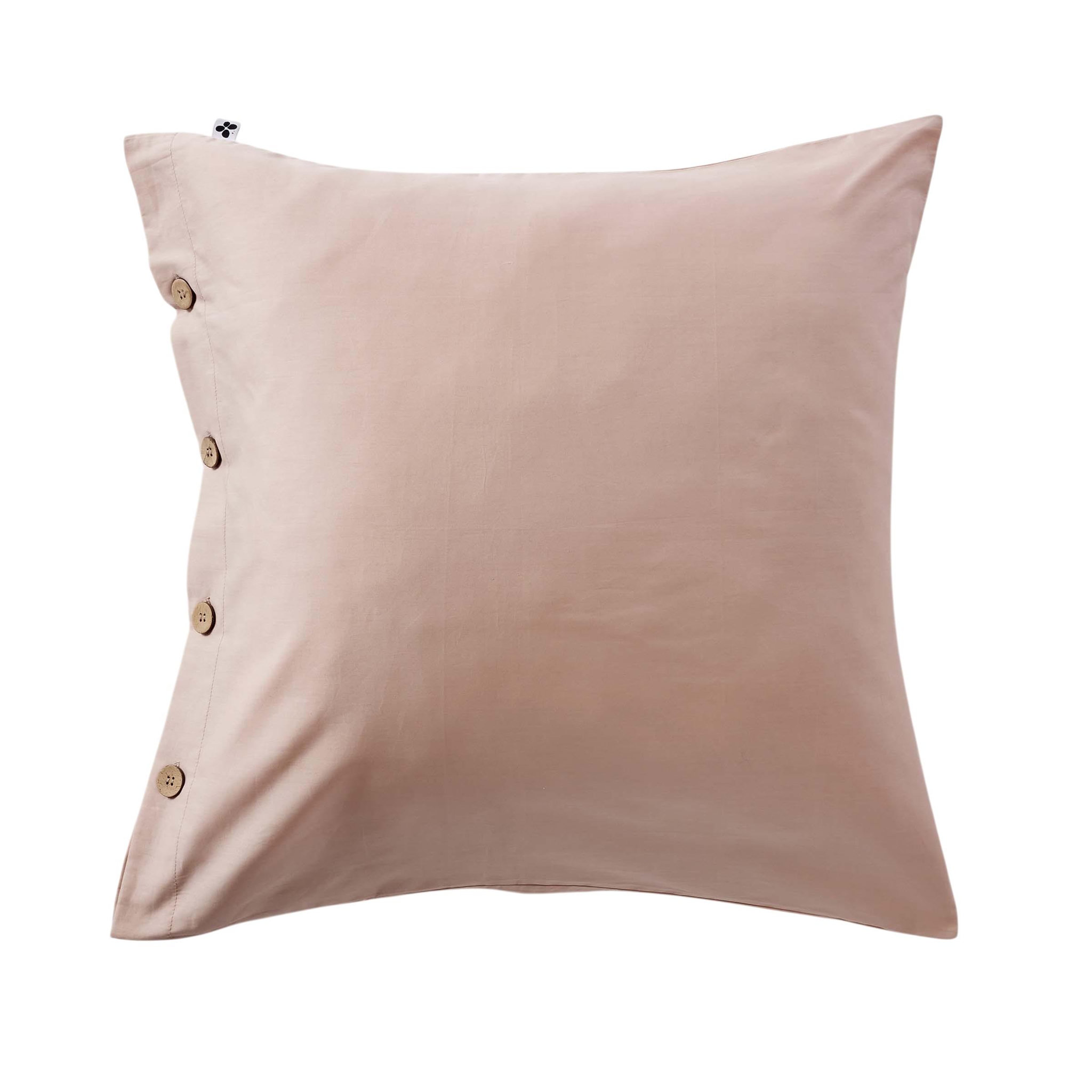 Voir la diapositive 1 : Eden Taie en percale de coton perrine