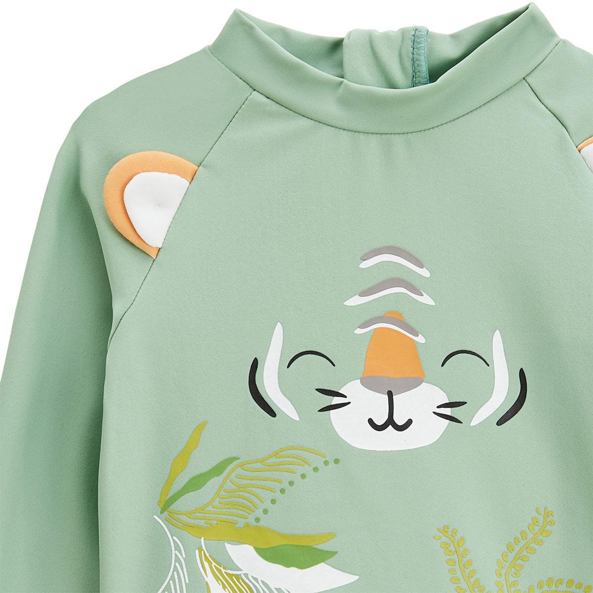 Petit Béguin Maillot de bain bébé 2 pièces t-shirt de protection UV & boxer avec chapeau Kanha