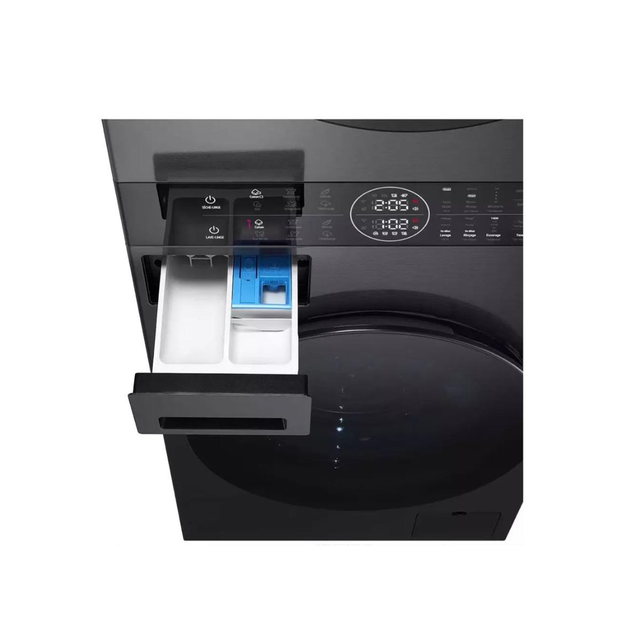 Voir la diapositive 6 : LG Lave-linge 12 kg + sèche-linge 10 kg - F 214 WT 8 PB