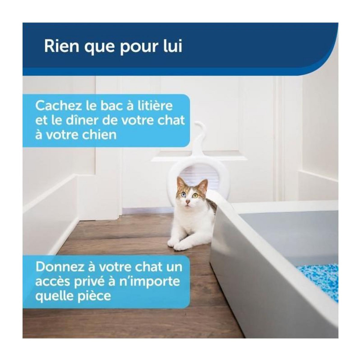 PETSAFE Passage pour chat - PETSAFE - CAT CORRIDOR™ - Blanc