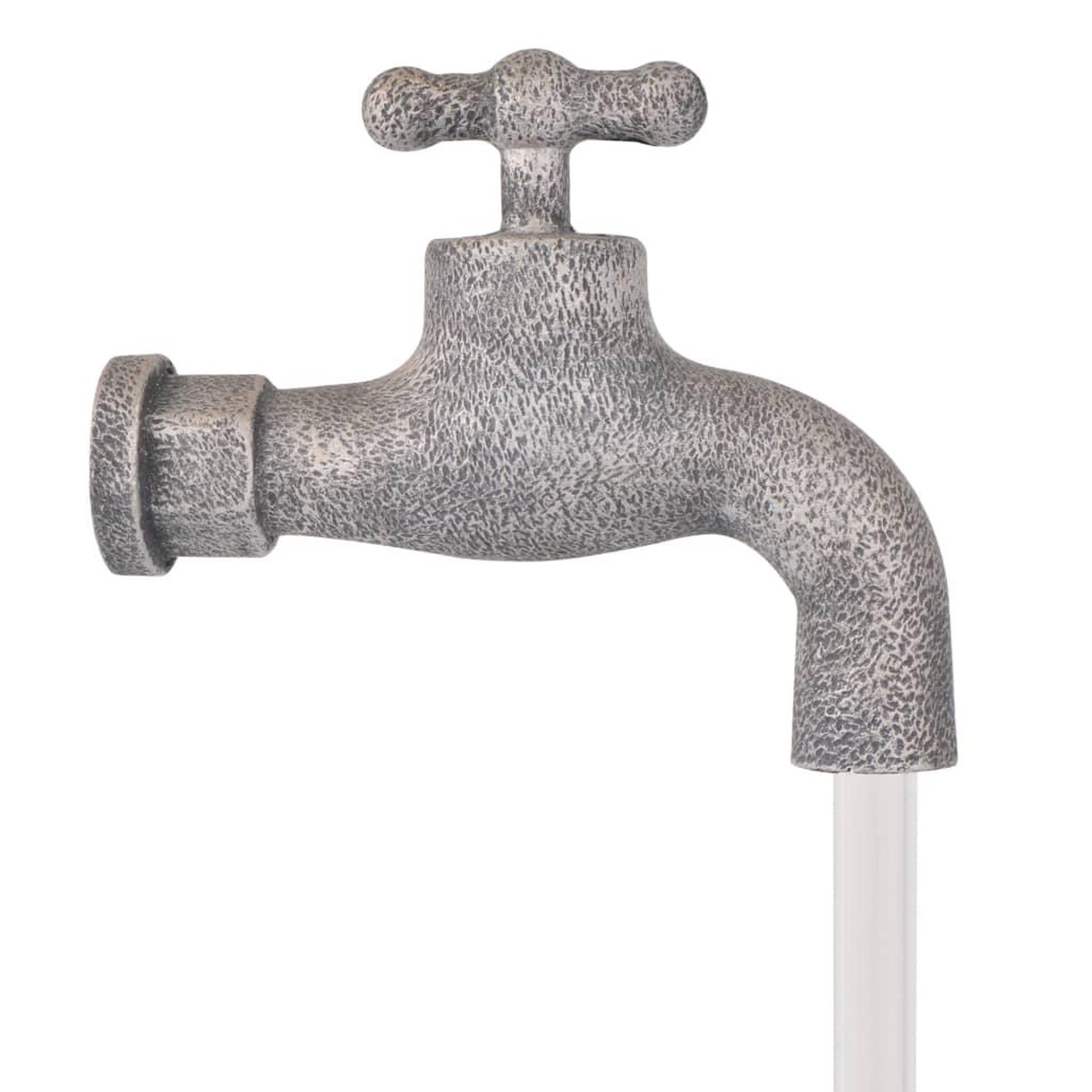 Voir la diapositive 4 : VIDAXL Fontaine avec robinet et seaux Polyresine