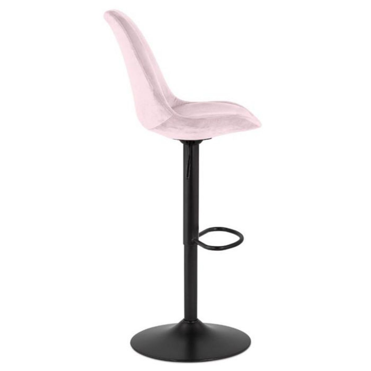 Paris Prix Tabouret de Bar Design  Terano  123cm Rose