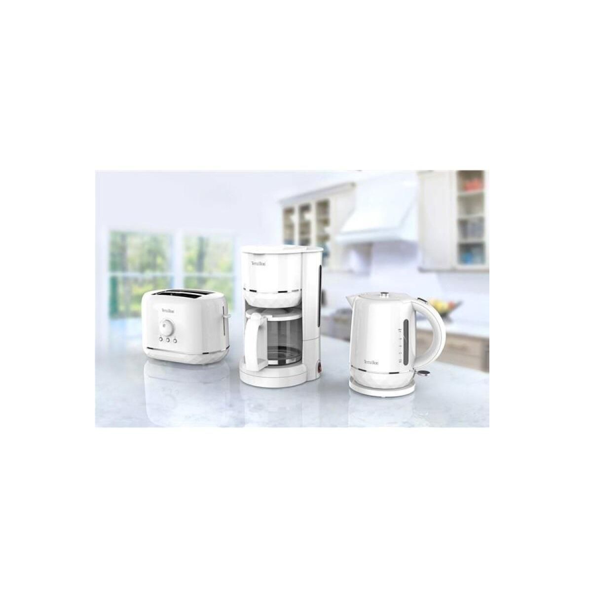 Terraillon Grille-pain 2 fentes 870w blanc - 15352