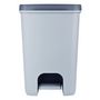 Voir la diapositive 4 : CURVER Curver Poubelle a pedale Essentials 40 L Gris clair