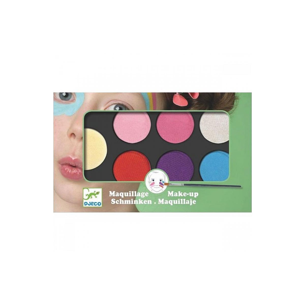 Djeco Maquillage palette 6 couleurs Sweet