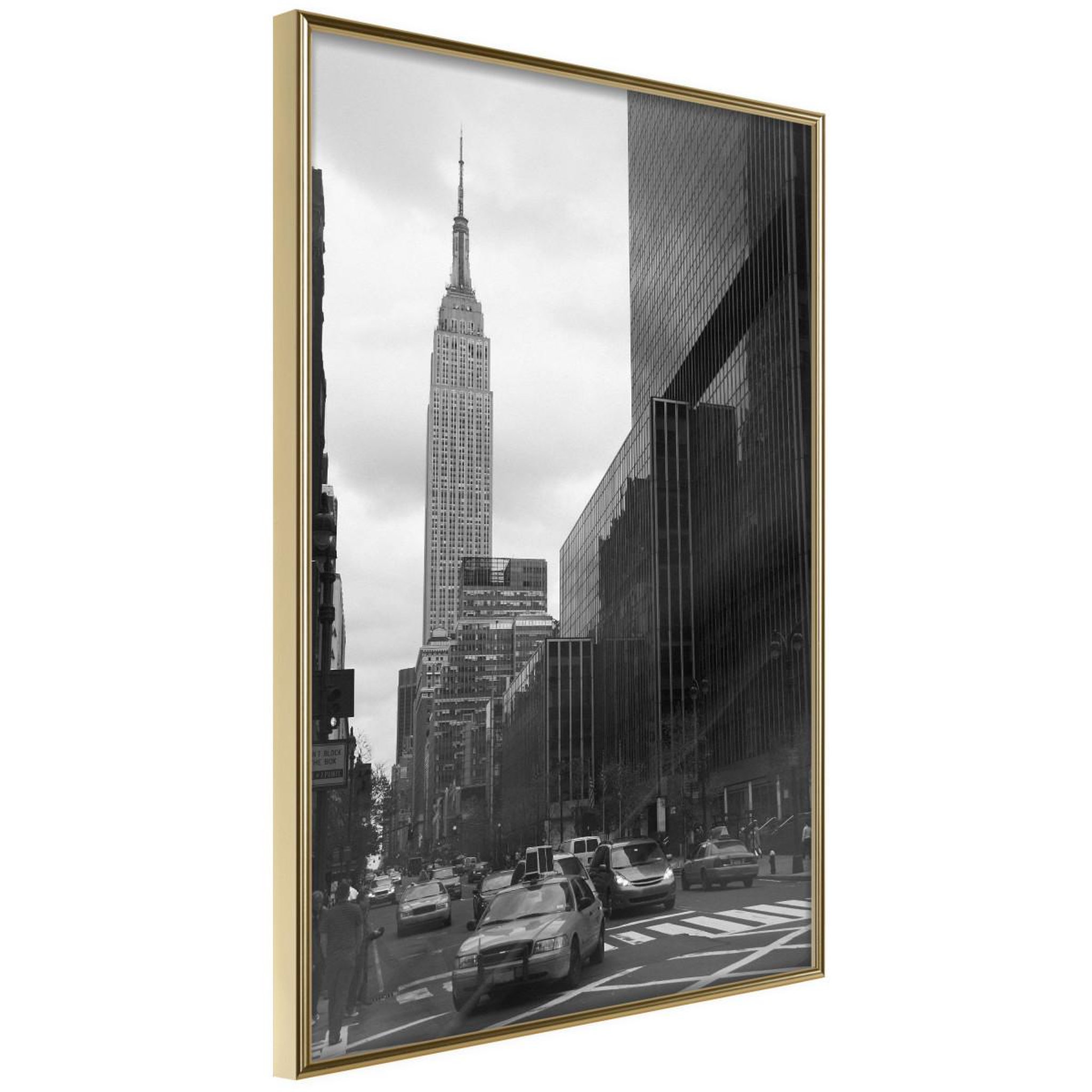 Paris Prix Affiche murale encadrée  empire state building