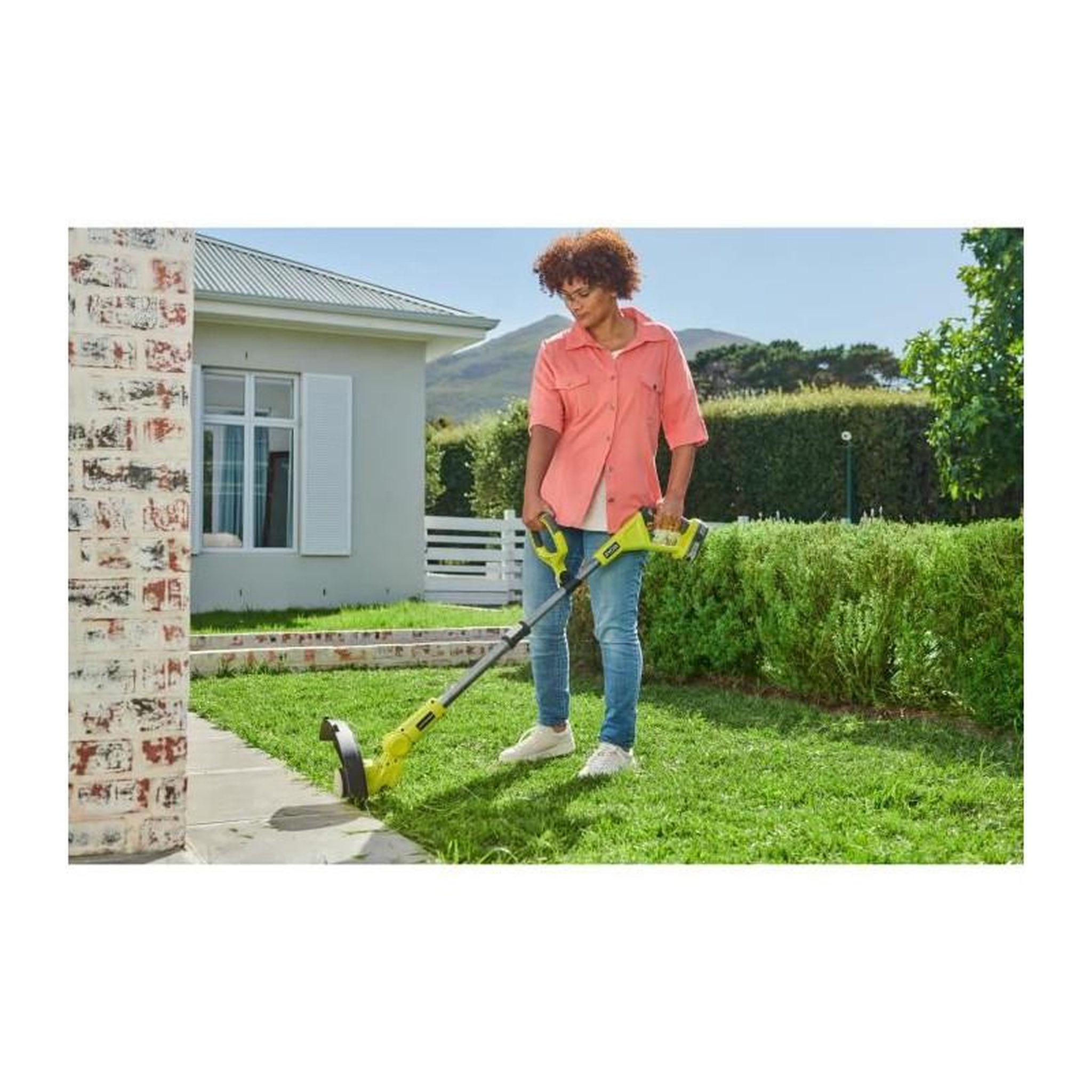 Voir la diapositive 6 : Ryobi Coupe bordures - dresse bordures ryobi 18v one+ - 1 batterie lithiumplus 2.5ah - 1 chargeur rapide