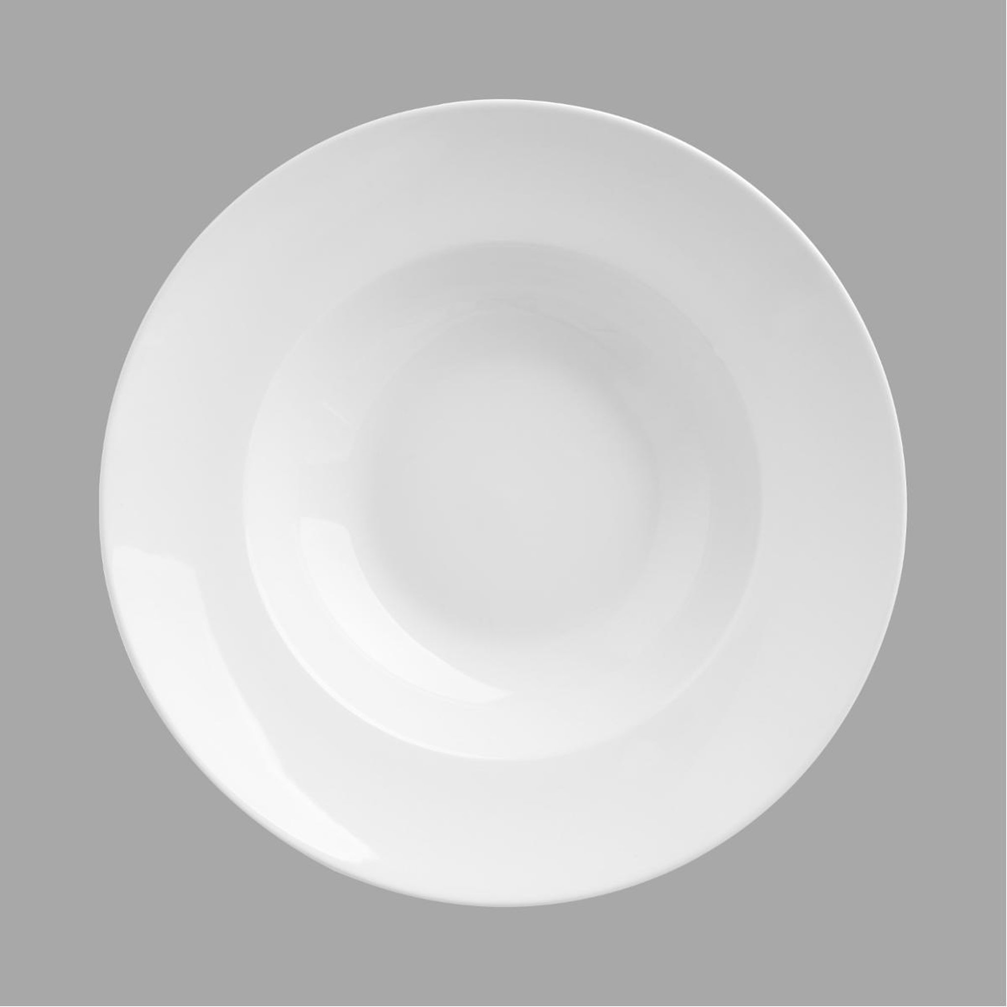 Voir la diapositive 3 : SECRET DE GOURMET Lot de 6 Assiettes à Pâtes 27cm Blanc