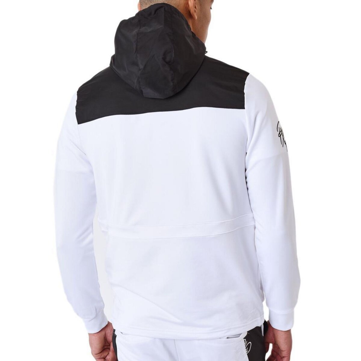 Project X Sweat à Capuche /Noir Homme Project X Paris Bicolore