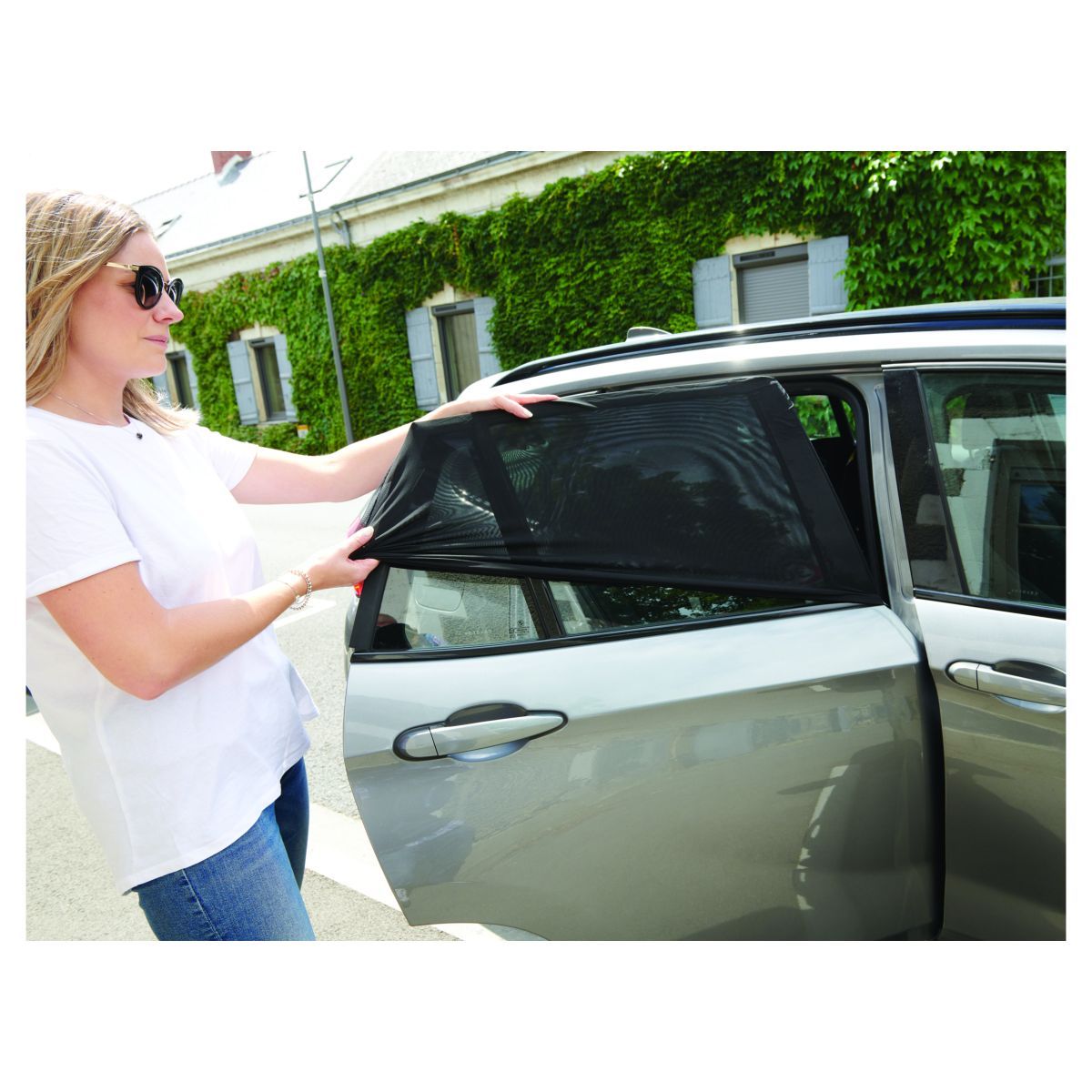 TINEO Lot de 2 housses chaussettes Pare soleil