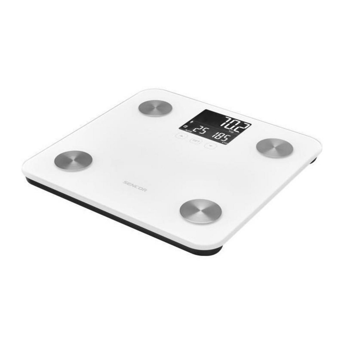SENCO Balance pese-personne - SENCOR - SBS 6025WH - Ecran LCD - Blanc