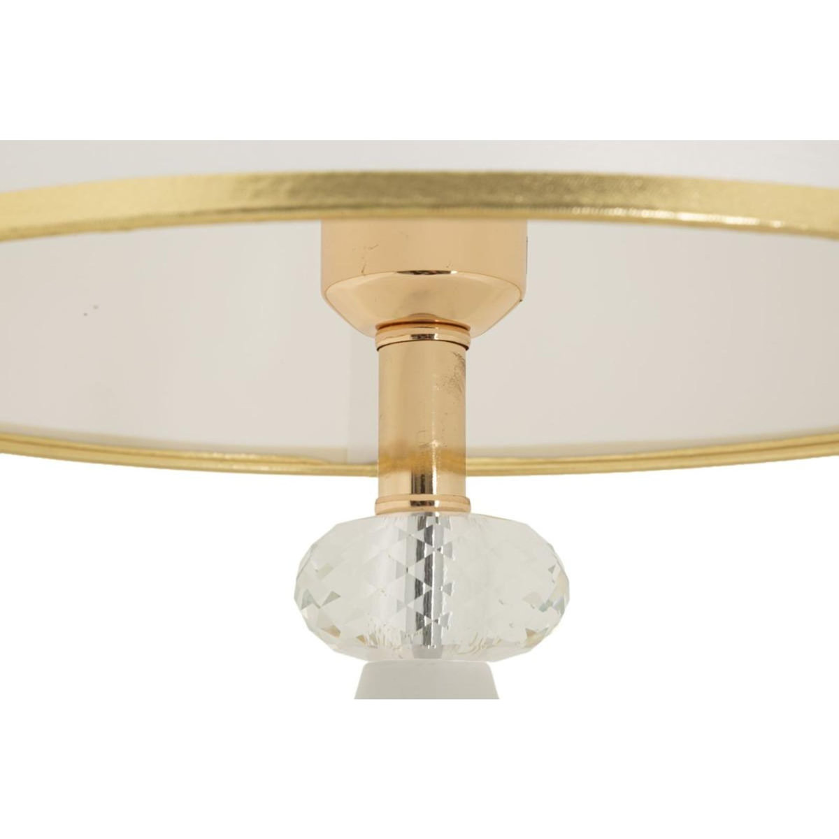 Paris Prix Lampe à Poser  Gipsy  52cm Or & Blanc