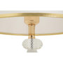 Voir la diapositive 4 : Paris Prix Lampe à Poser  Gipsy  52cm Or & Blanc