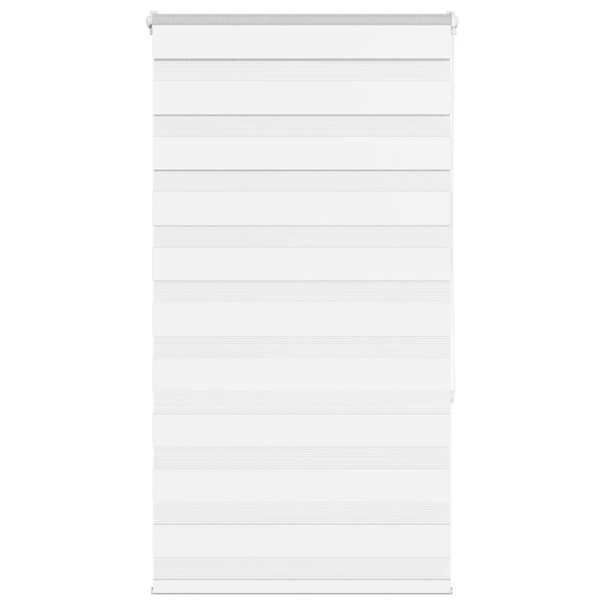 VIDAXL Store zebre blanc 85x150 cm largeur du tissu 80,9 cm polyester