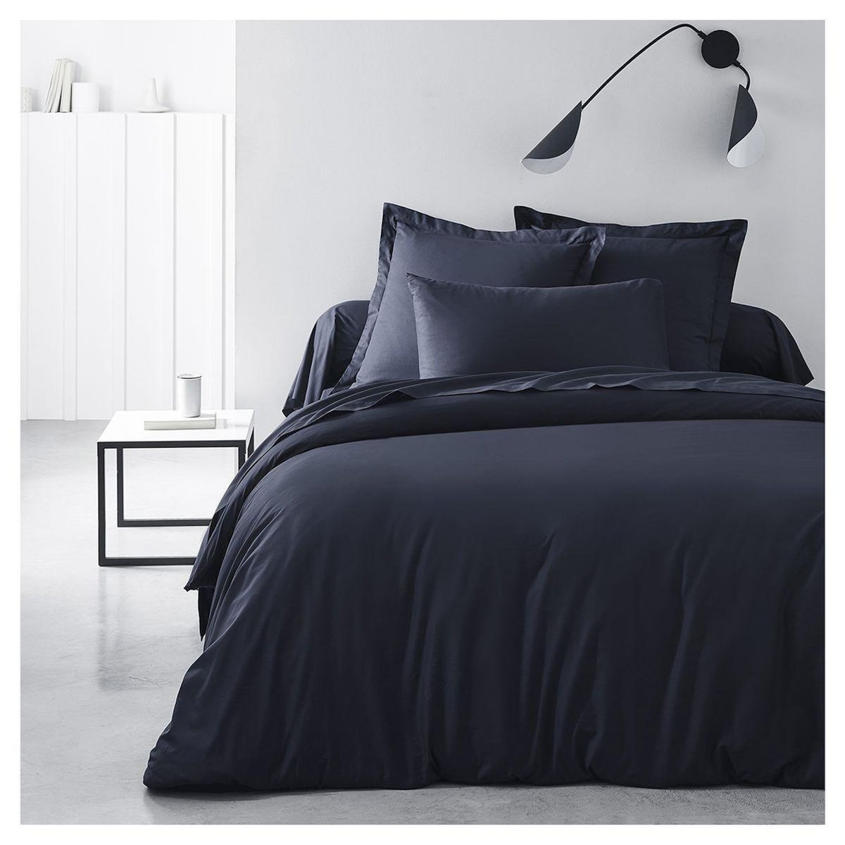 TODAY Housse de Couette unie en Coton 57 fils