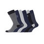 Voir la diapositive 1 : SERGE BLANCO Lot de 6 Paires de Chaussettes de ville coton homme